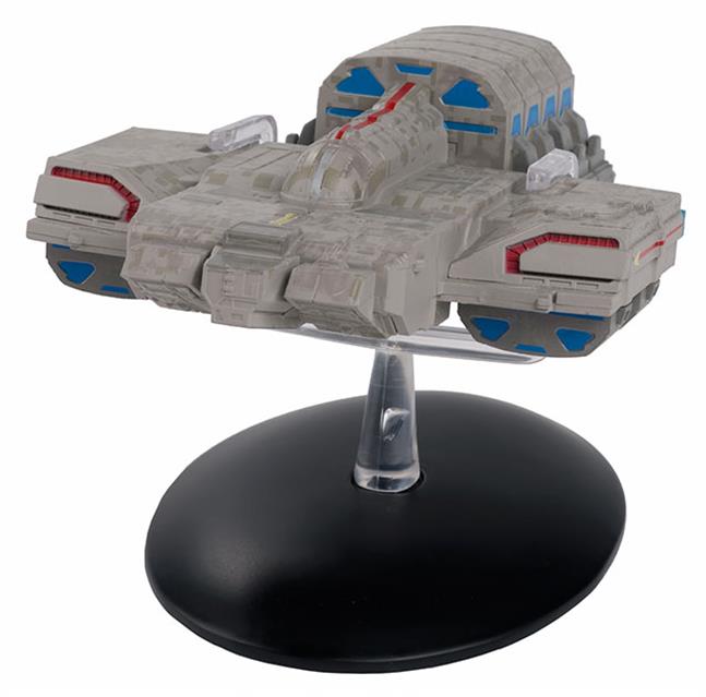 - #135 Deutsche Dala's 'Delta Flyer' Star Trek Raumschiff Modell mit Magazin Eaglemoss