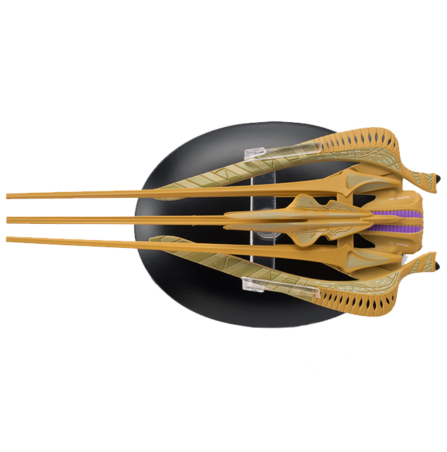 #081 Deutsches  Xindi-Reptilian Warship mit Magazin Eaglemoss Star Trek