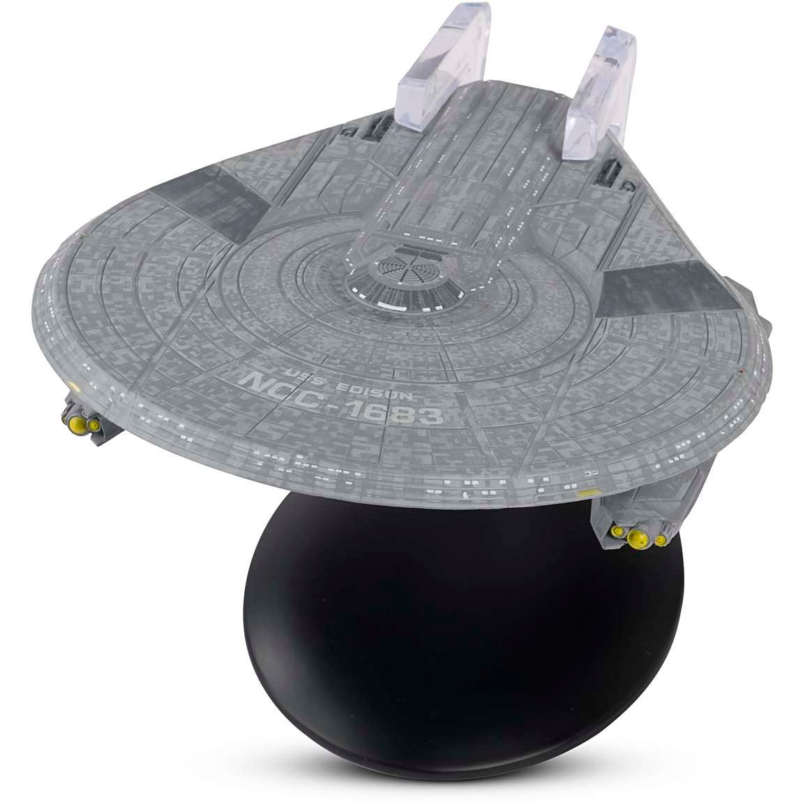 Discovery #15 U.S.S Edison NCC-1683 Starship Star Trek model Eaglemoss Discovery #15 U.S.S Edison NCC-1683 Starship Star Trek model Eaglemoss