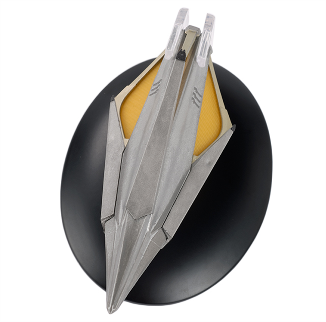 #129 english Tholian Starship (2268) Star Trek Raumschiff Modell mit Magazin Eaglemoss
