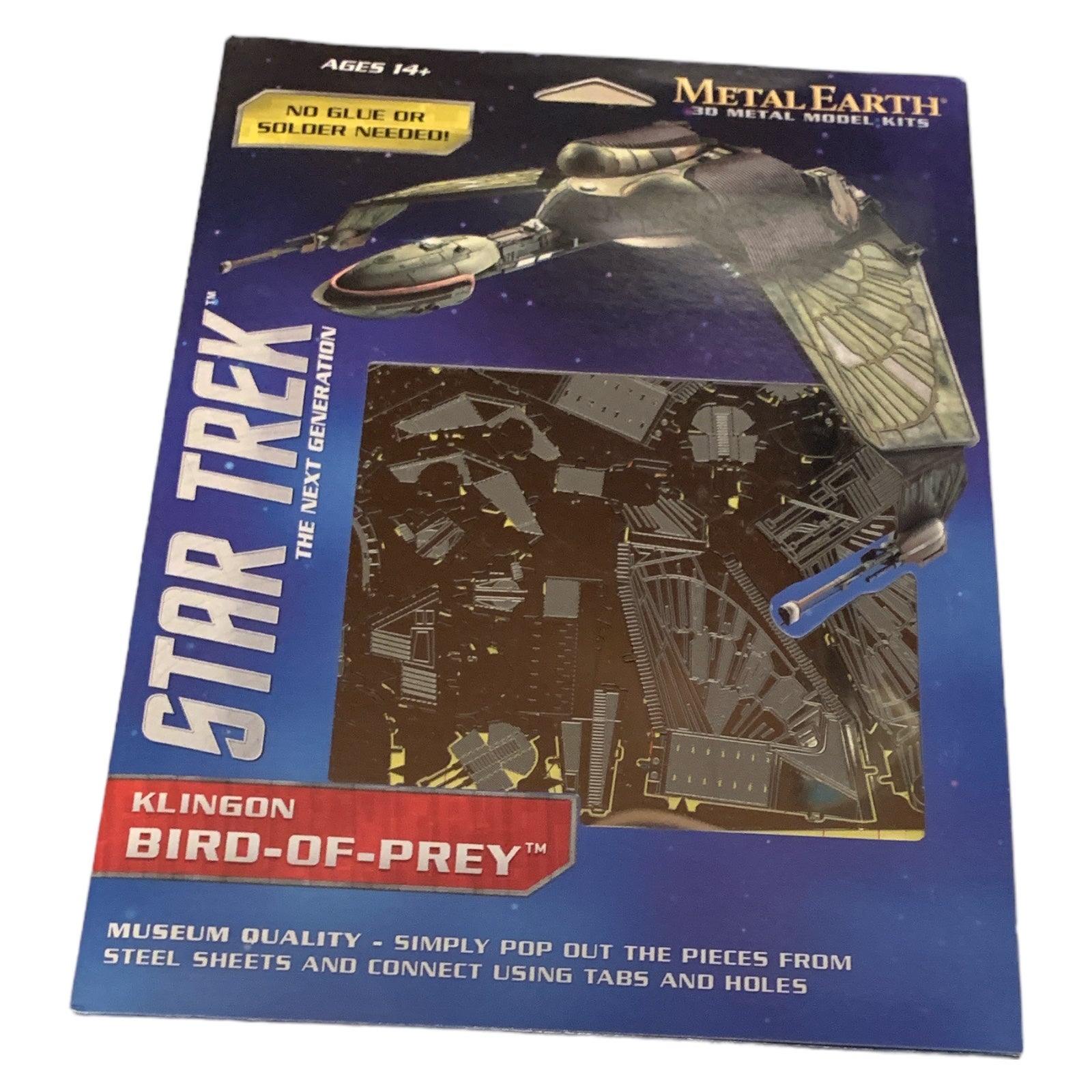 Metal Earth Star Trek metal kit Klingon Bird-of-Prey Metal Earth Star Trek metal kit Klingon Bird-of-Prey