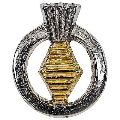 Master Chief Petty Officer Rank Pin Star Trek II-VI Maroon Uniform Replica von Roddenberry Master Chief Petty Officer Rank Pin Star Trek II-VI Maroon Uniform Replica von Roddenberry