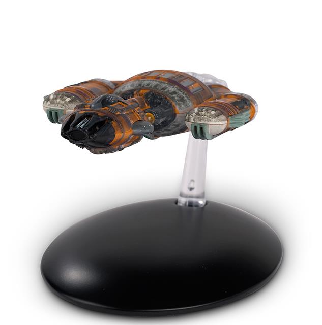 #149 englisches Krenim Warship Star Trek Raumschiff Modell mit Magazin Eaglemoss