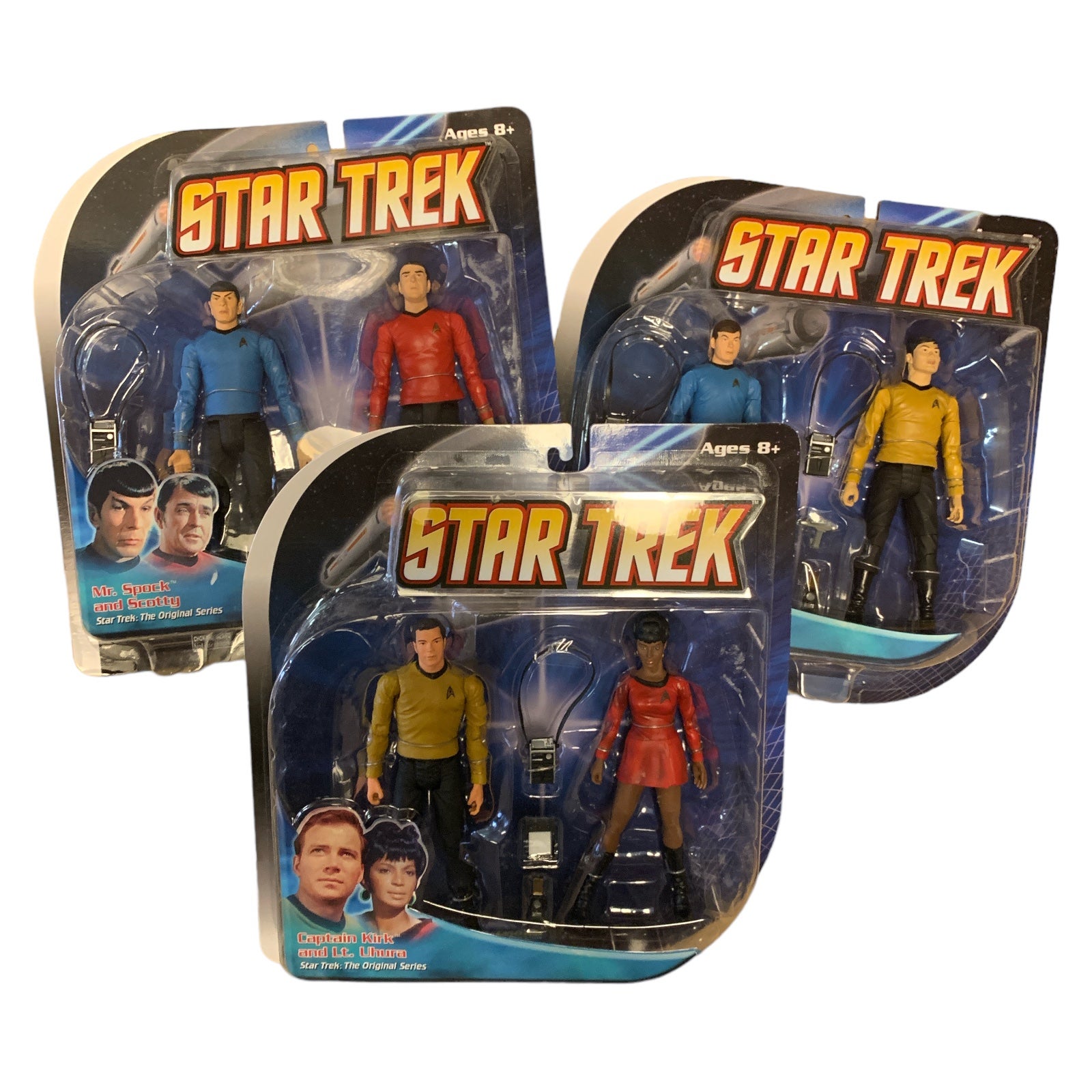 Crew 6 action figures complete Set Star Trek Crew 6 action figures complete Set Star Trek