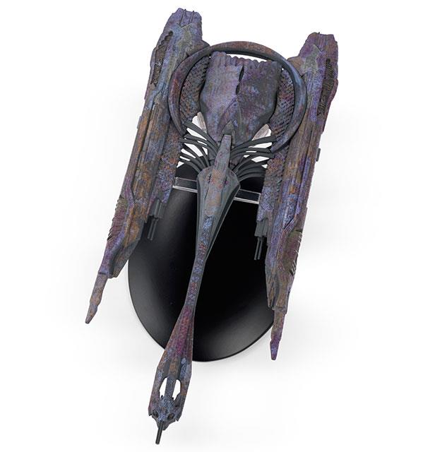 - Discovery #10  Klingon Qoj Class Star Trek Raumschiff Modell  Eaglemoss mit Magazin