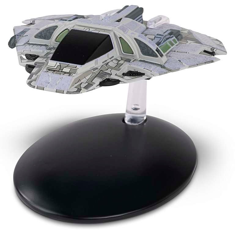 #151 englisches B´Omar Patrol Ship Star Trek Raumschiff Modell mit Magazin Eaglemoss