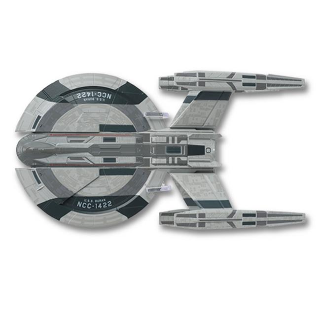 Discovery #07  U.S.S. Buran NCC-1422 Star Trek Discovery Raumschiff Modell Eaglemoss mit Magazin