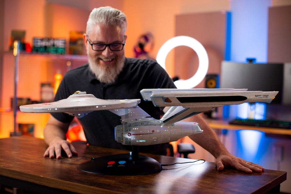 Star Trek: The Motion Picture DieCast Replik 1/350 USS Enterprise NCC-1701 Raumschiff Modell  87 cm von Tomy