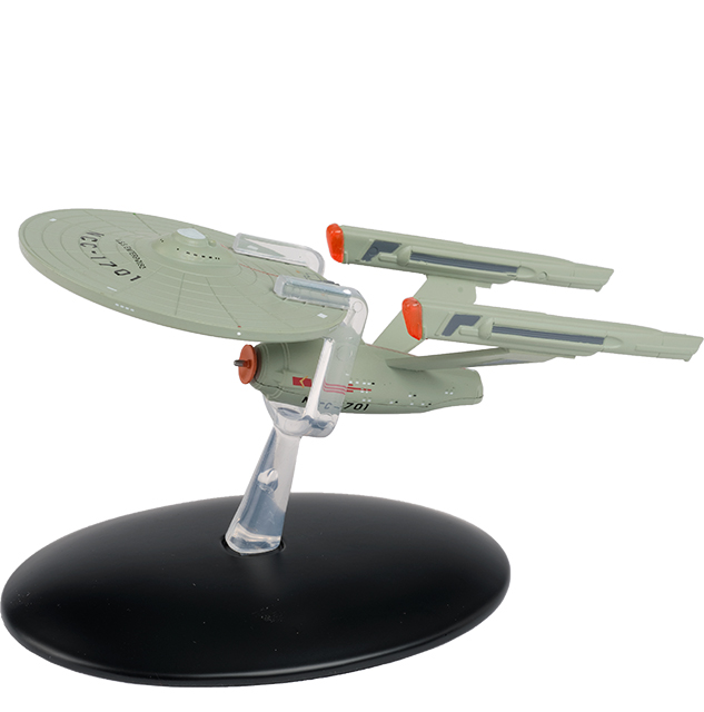 Bonus #08  U.S.S. Enterprise NCC-1701 Phase II Concept Sonderausgabe Star Trek Raumschiff Modell mit englischem Magazin Eaglemoss