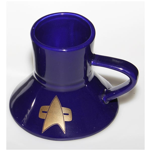 Warp Speed Mug Star Trek Voyager Communicator 24-Karat Warp Speed Mug Star Trek Voyager Communicator 24-Karat