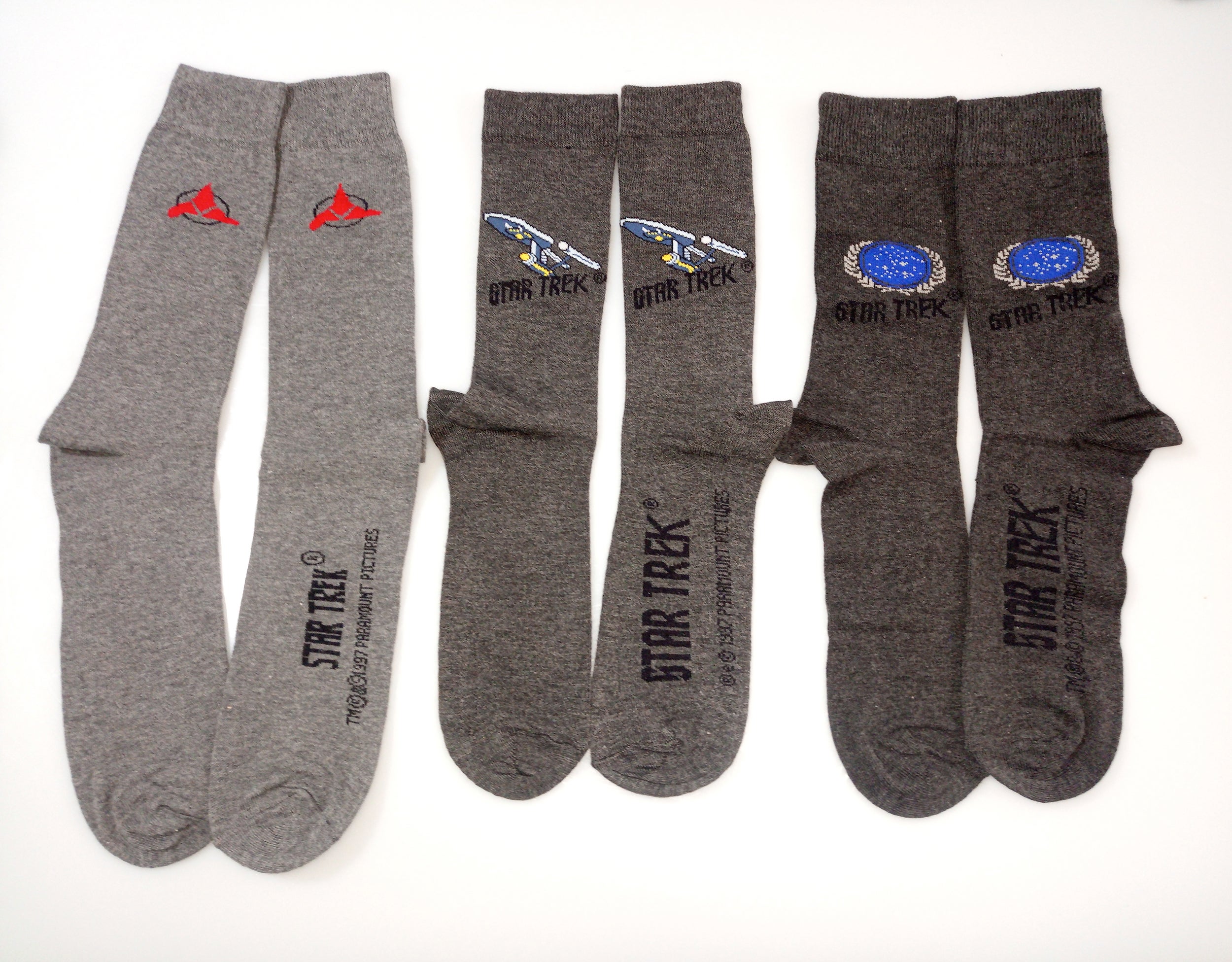 Star Trek Sock Set 3 Pairs Filmwelt Star Trek Sock Set 3 Pairs Filmwelt