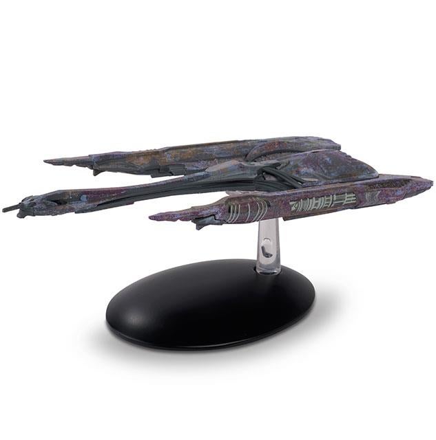 - Discovery #10  Klingon Qoj Class Star Trek Raumschiff Modell  Eaglemoss mit Magazin