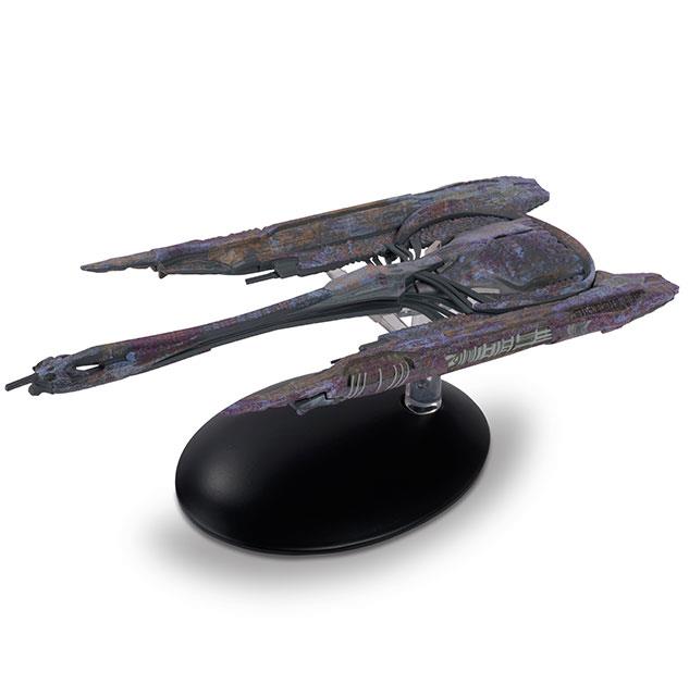 - Discovery #10  Klingon Qoj Class Star Trek Raumschiff Modell  Eaglemoss mit Magazin