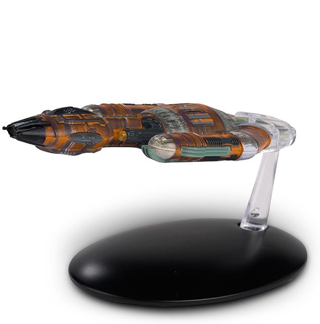 #149 englisches Krenim Warship Star Trek Raumschiff Modell mit Magazin Eaglemoss