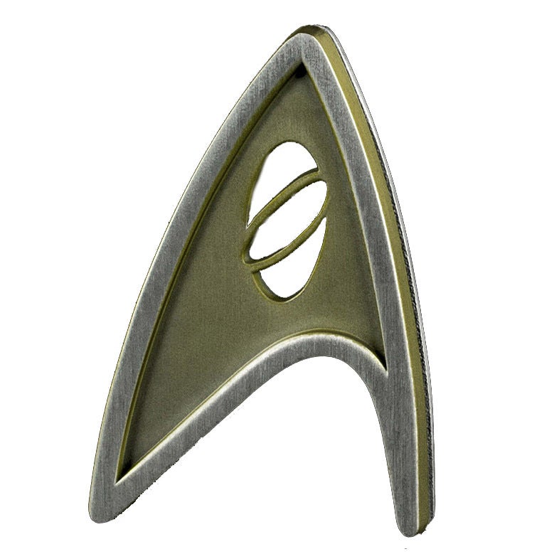 Wissenschaft Uniform Abzeichen Star Trek Beyond Replica Metall von QMX