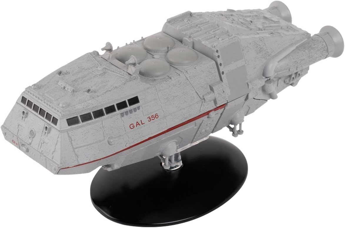 - BSG #24 Colonial Shuttle Battlestar Galactica Raumschiff Modell mit englischem Magazin Eaglemoss