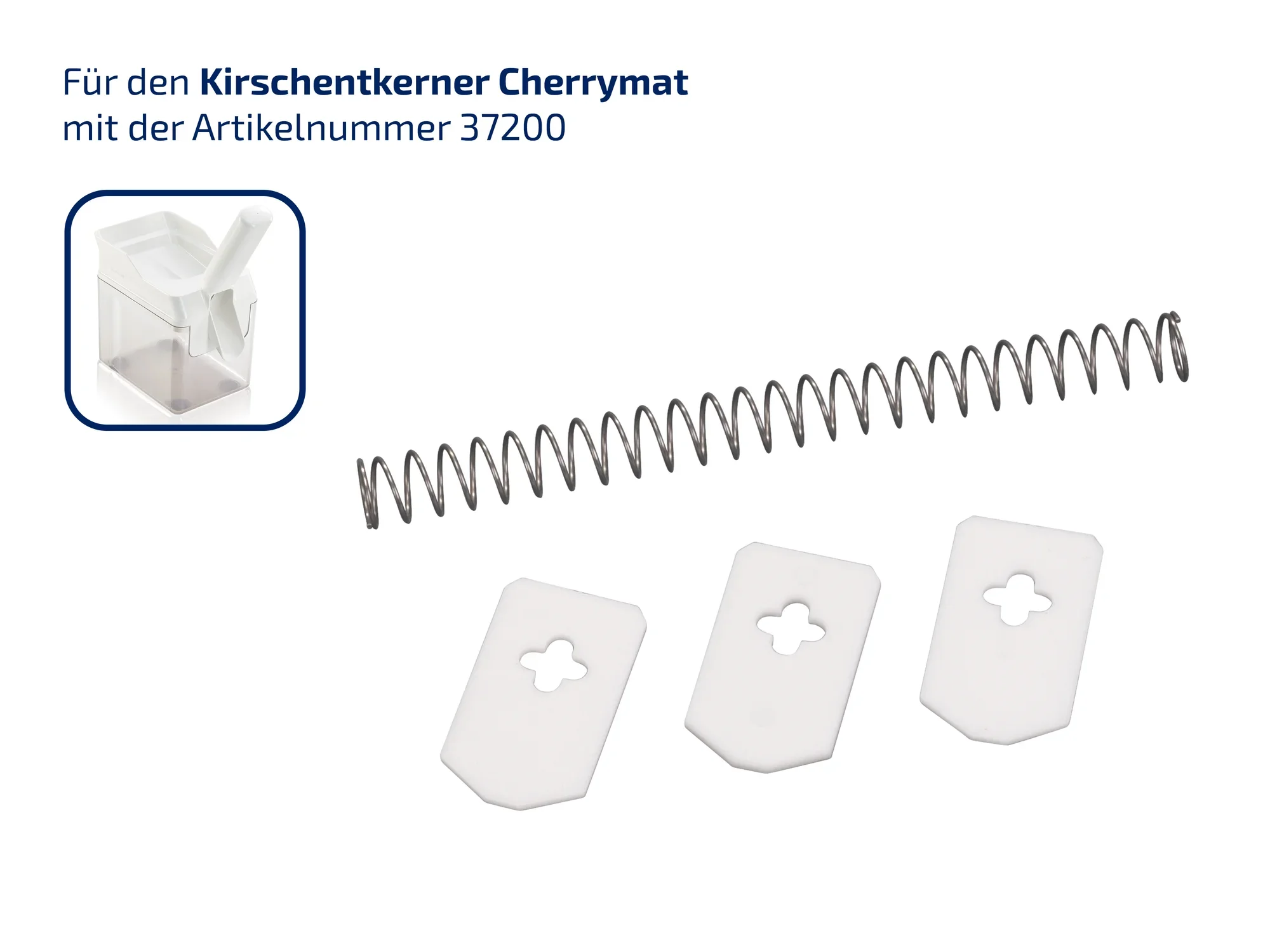 Reserveonderdelen en veertje Kersenontpitter Cherrymat