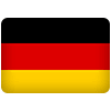 Die Deutschland Flagge als Icon.
