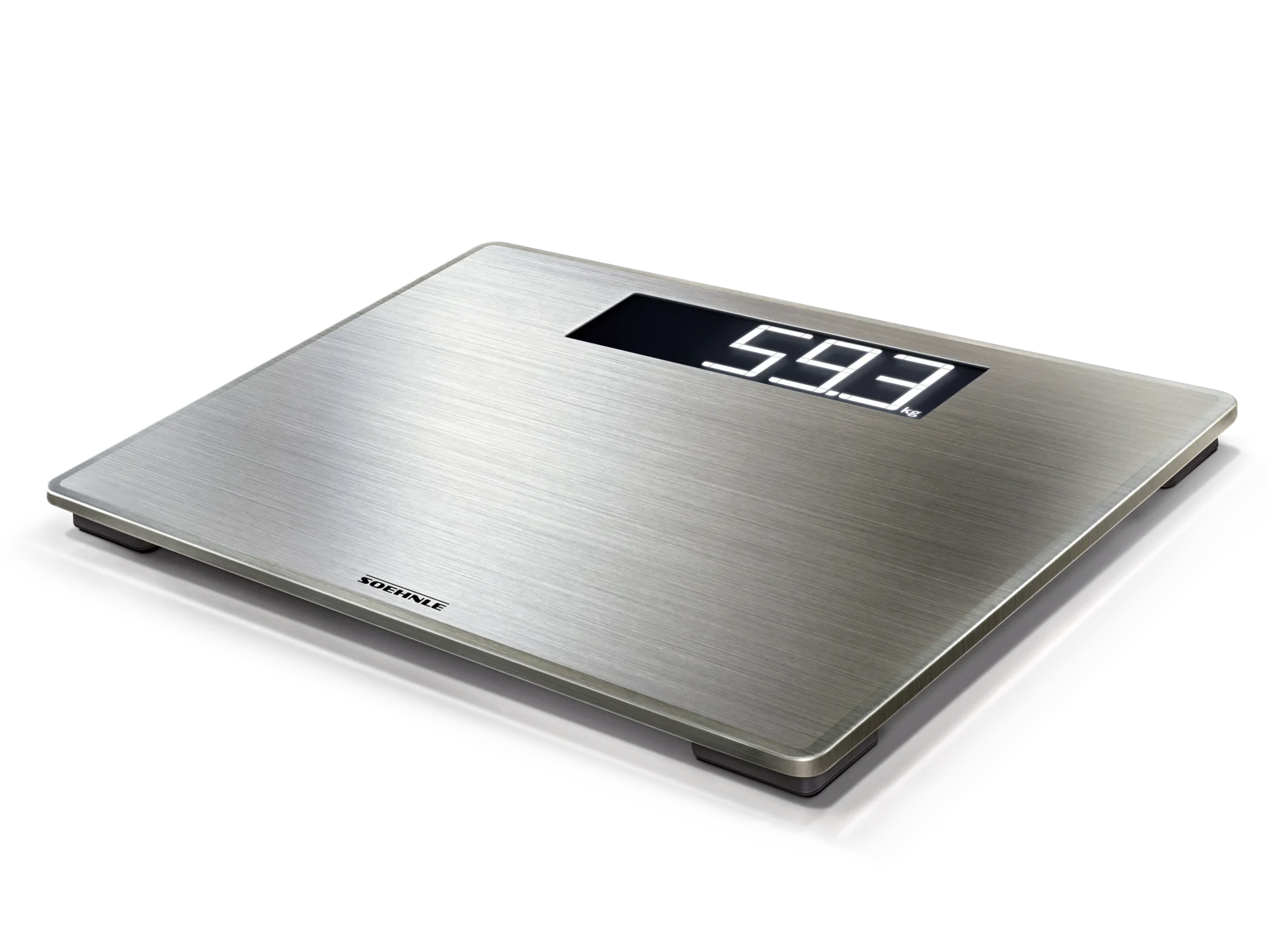 Personenwaage digital Style Sense Safe 300 in elegantem Design mit gut lesbarem Display. Ideal für präzise Gewichtsmessungen im modernen Badezimmer.