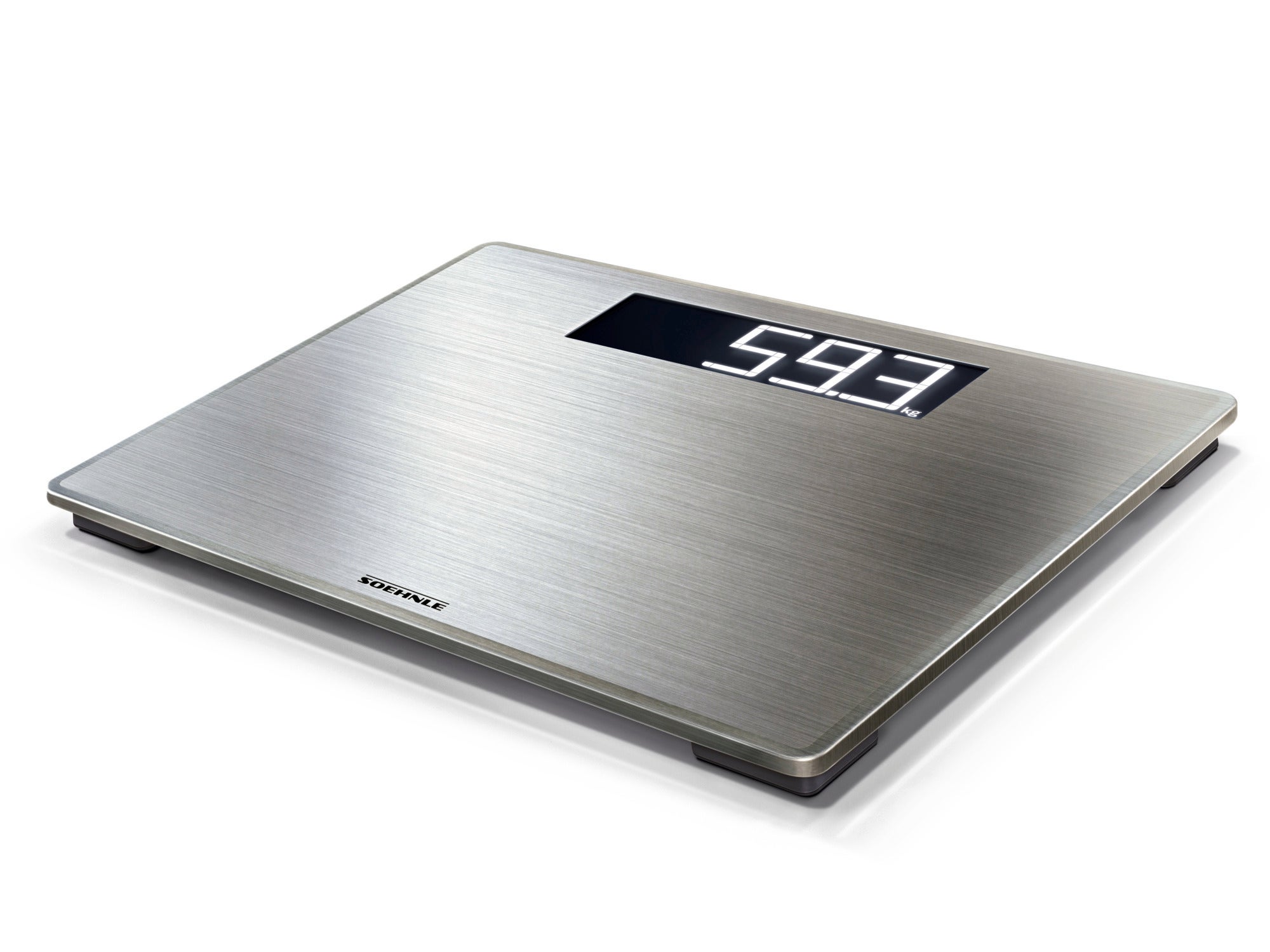 Personenwaage digital Style Sense Safe 300 in elegantem Design mit gut lesbarem Display. Ideal für präzise Gewichtsmessungen im modernen Badezimmer.