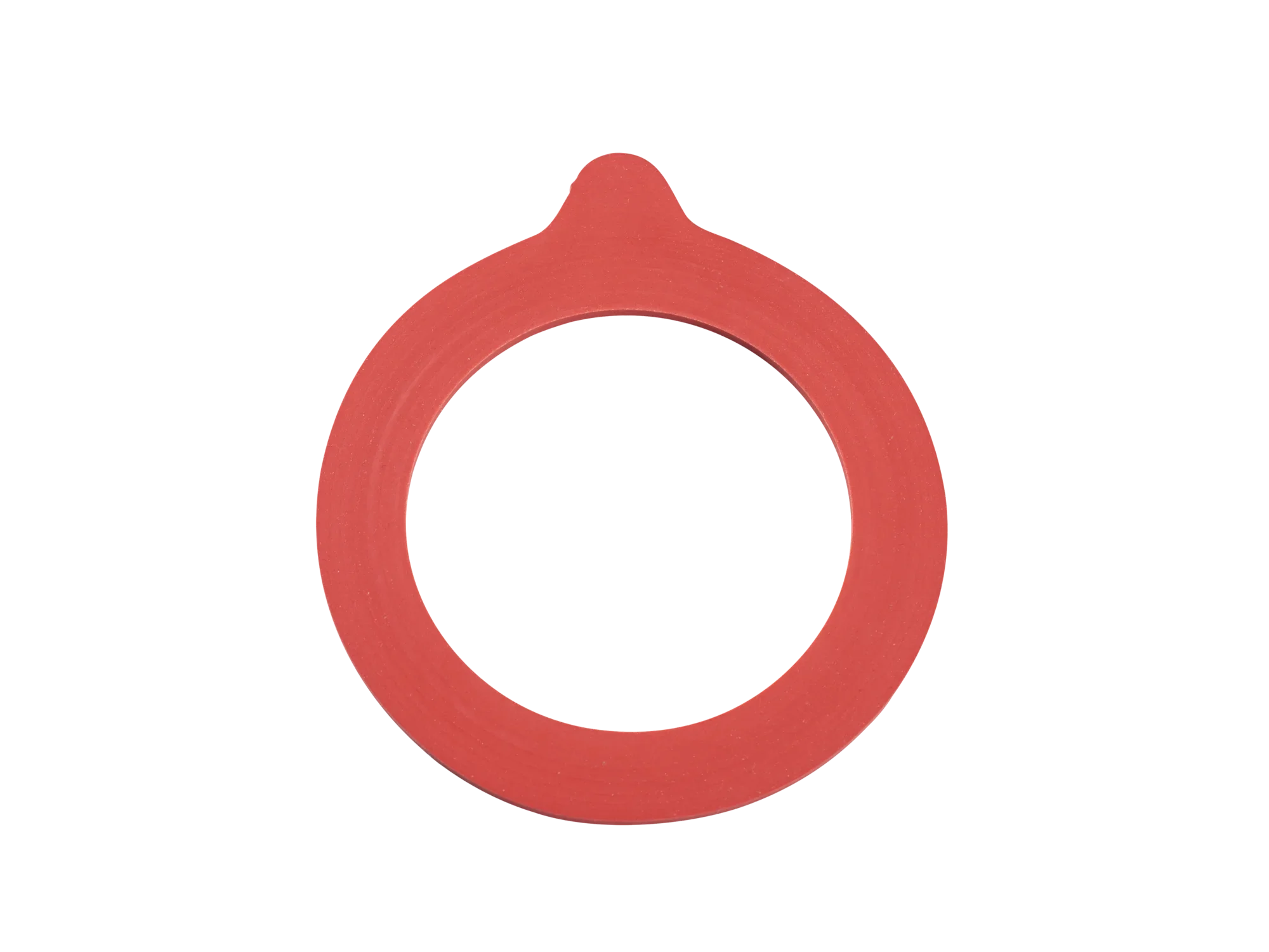Rode vervangingsring van rubber met een diameter van 68x94 mm. De ring heeft een glad oppervlak en een klein lipje voor eenvoudig gebruik. Ideaal voor verschillende toepassingen.