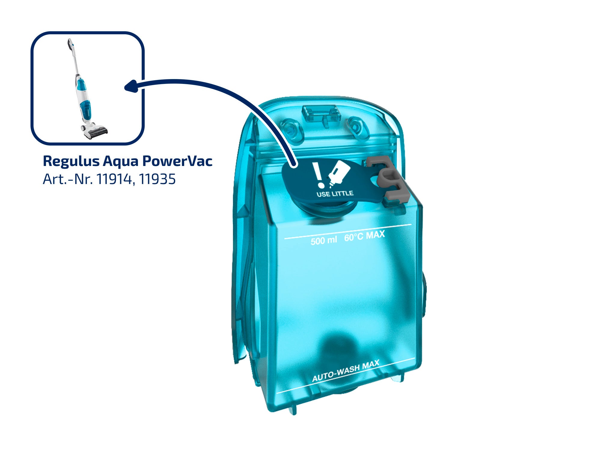 Frischwassertank Regulus Aqua PowerVac