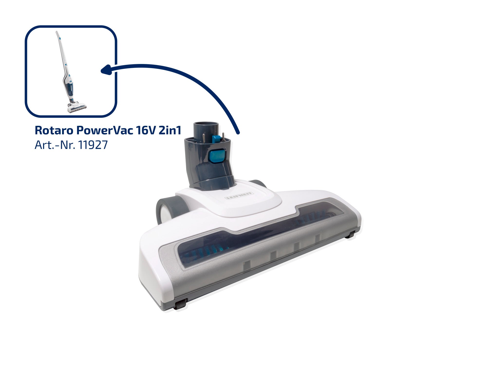 Bodendüse Rotaro PowerVac 2in1 16V