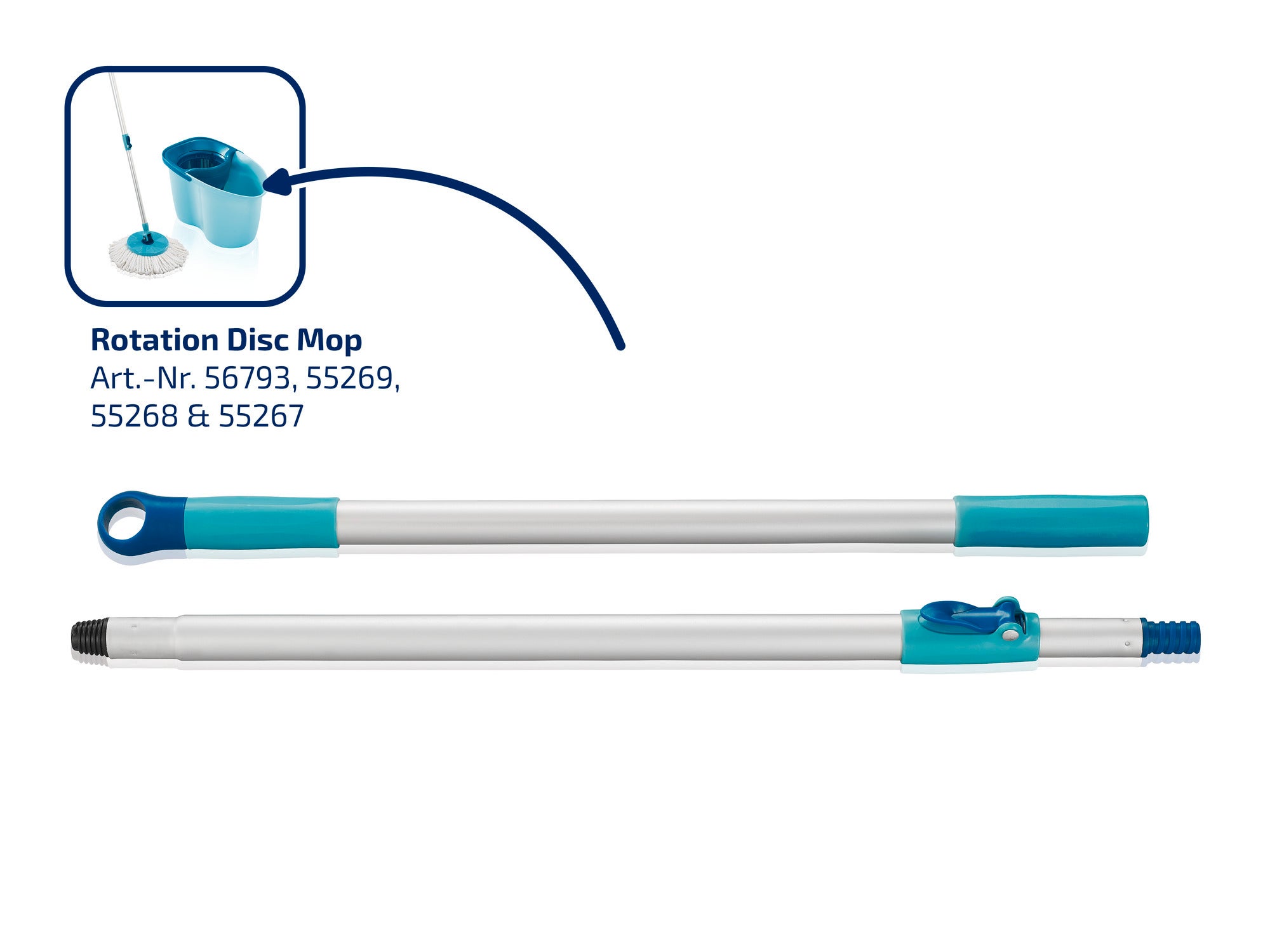 Stiel CLEAN TWIST Disc Mop Active