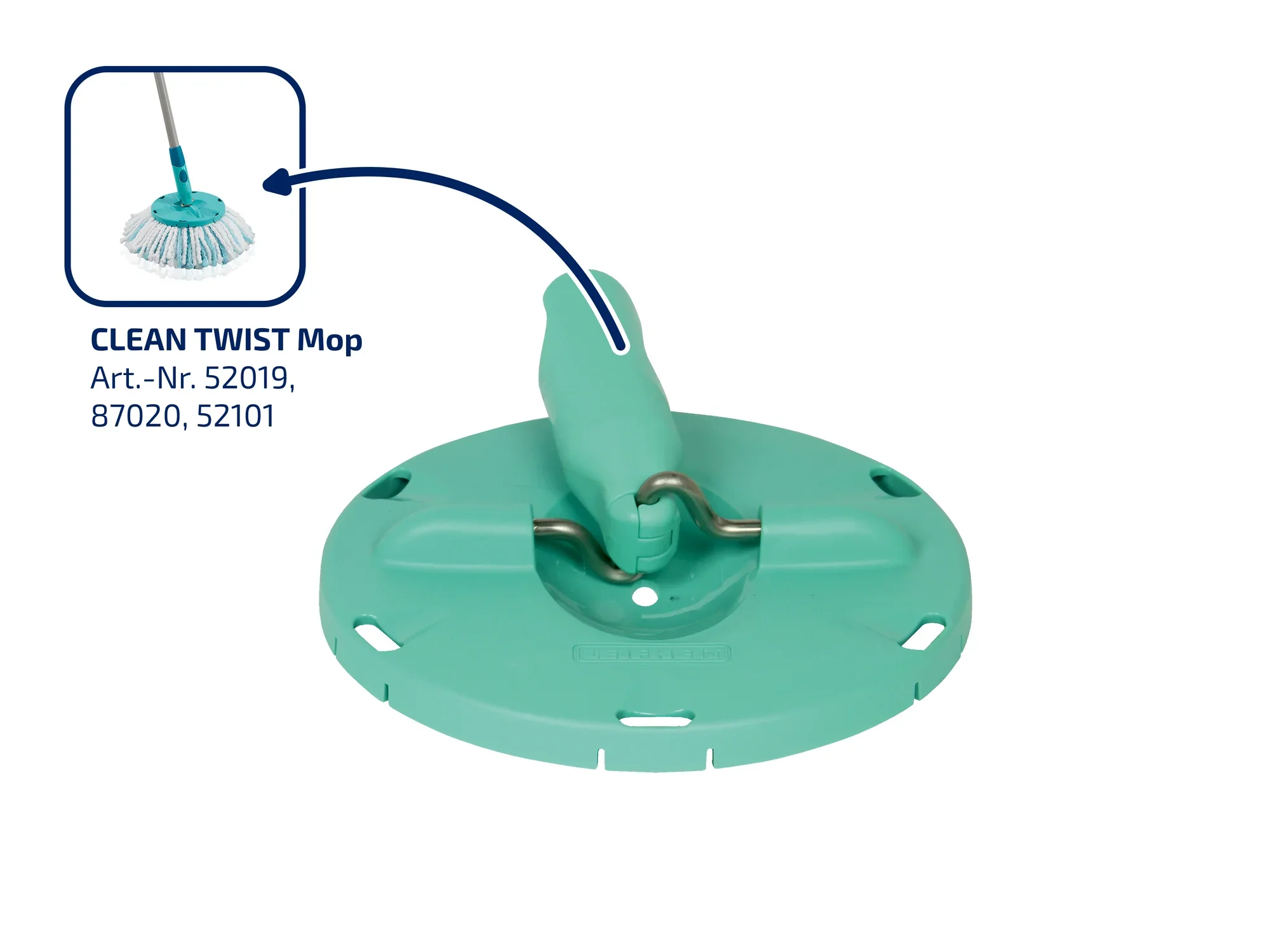 Końcówka myjąca do Clean Twist Mop