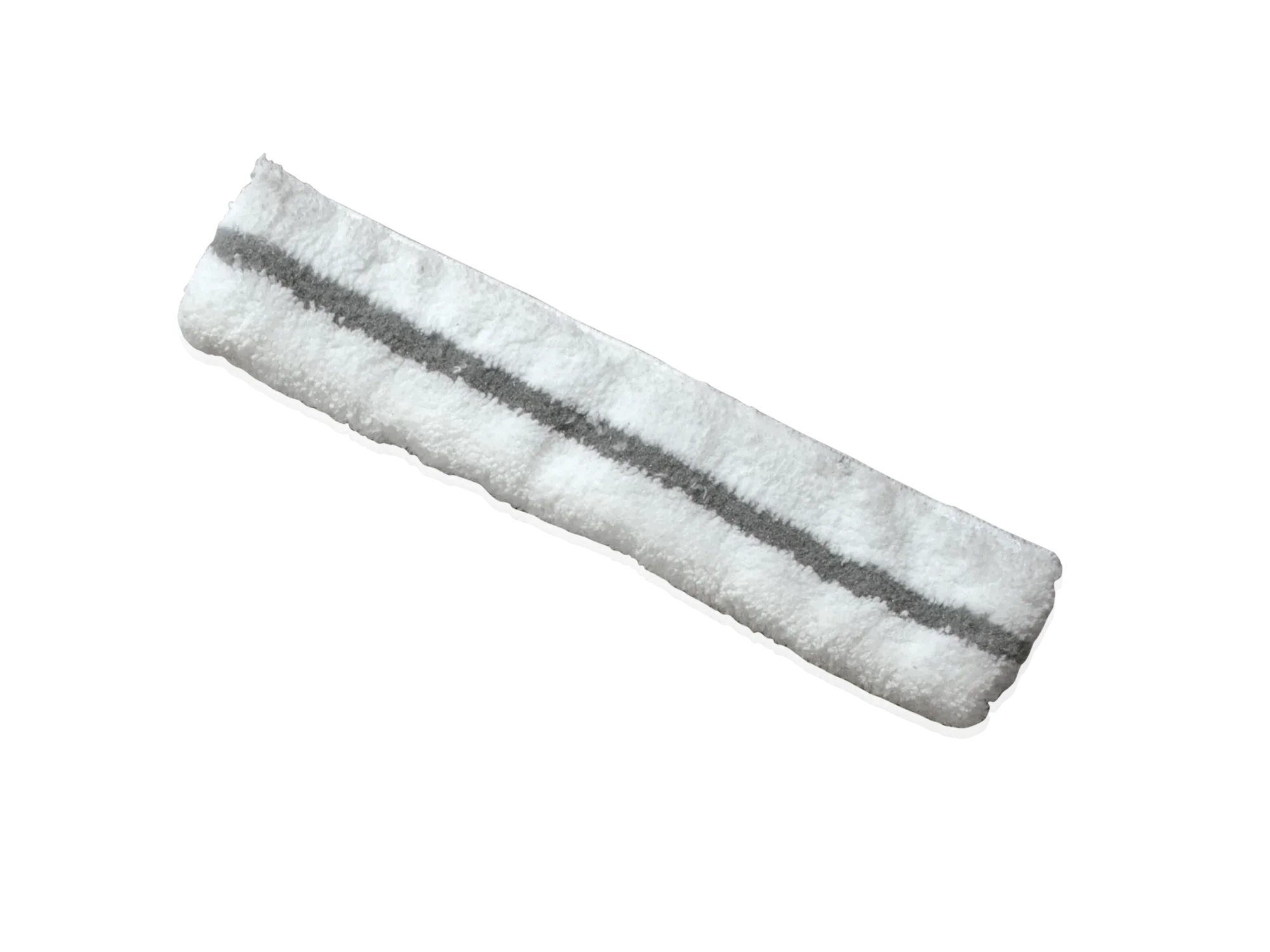 Vervangende hoes voor Classic raamwisser, wit met grijze streep. Ideaal voor grondige reiniging van ramen. Zacht materiaal voor streeploze resultaten.