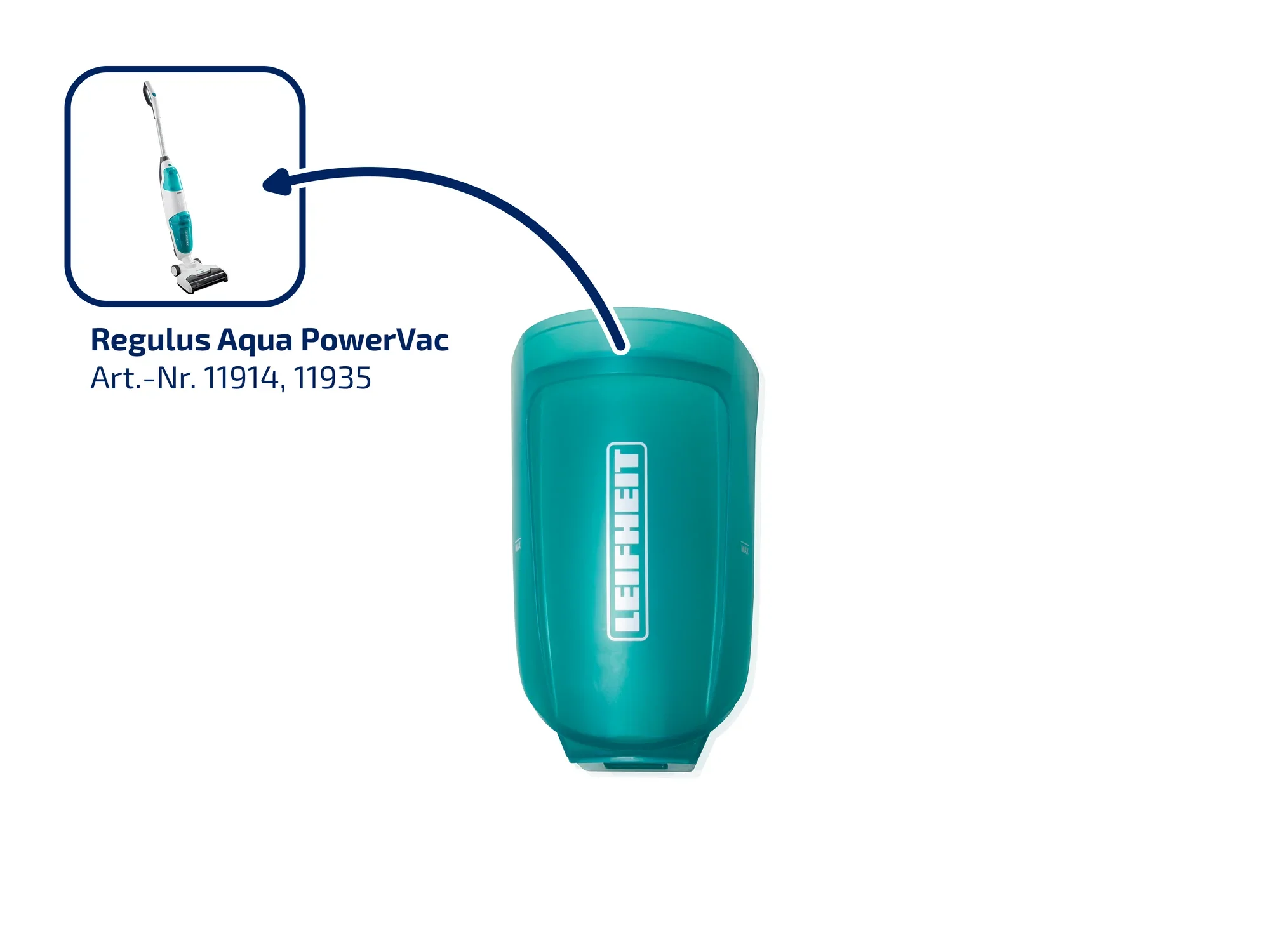 Zbiornik brudnej wody Regulus Aqua PowerVac