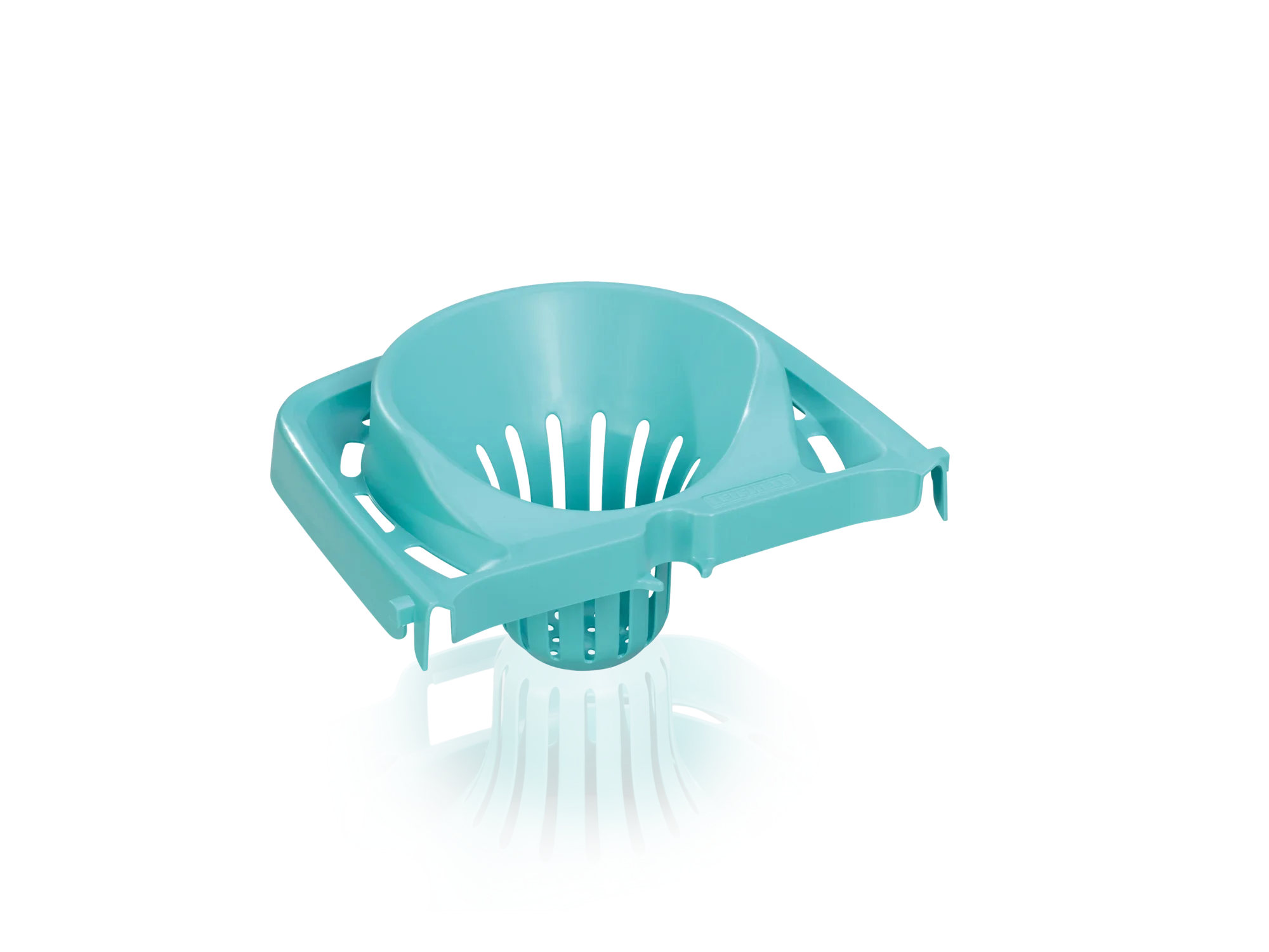 Turkusowe sitko do mopa Classic, idealne do skutecznego wyżymania mopów. Sitko jest wytrzymałe i idealnie pasuje do wiader, ułatwiając czyszczenie.