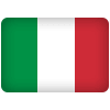 Eine italienische Flagge als Icon.
