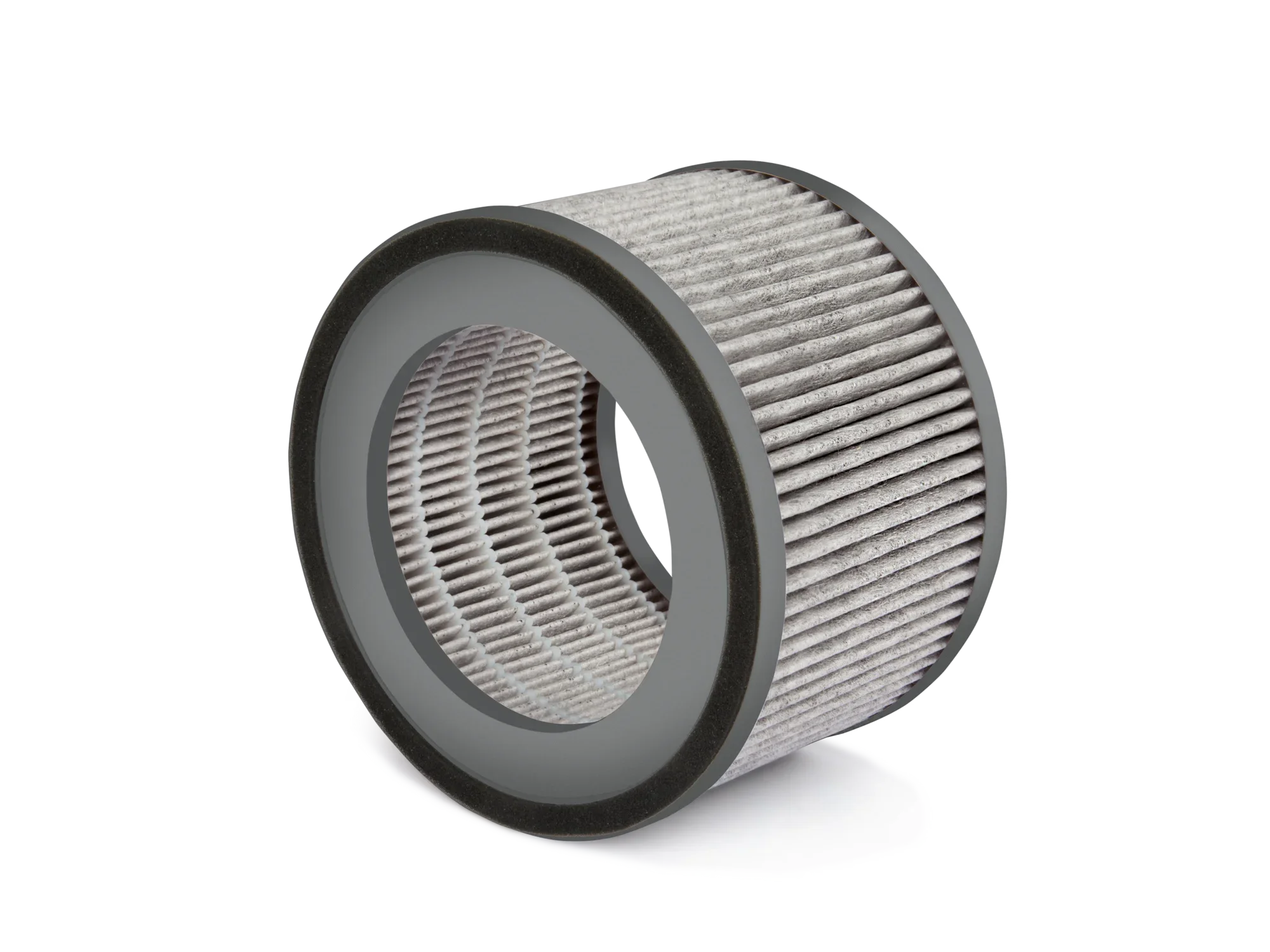 Wymienny filtr do oczyszczacza powietrza Airfresh Clean 400. Cylindryczny filtr jest wykonany z drobnego, plisowanego materiału i został zaprojektowany z myślą o skutecznym oczyszczaniu powietrza. Idealny do oczyszczania powietrza w pomieszczeniach.