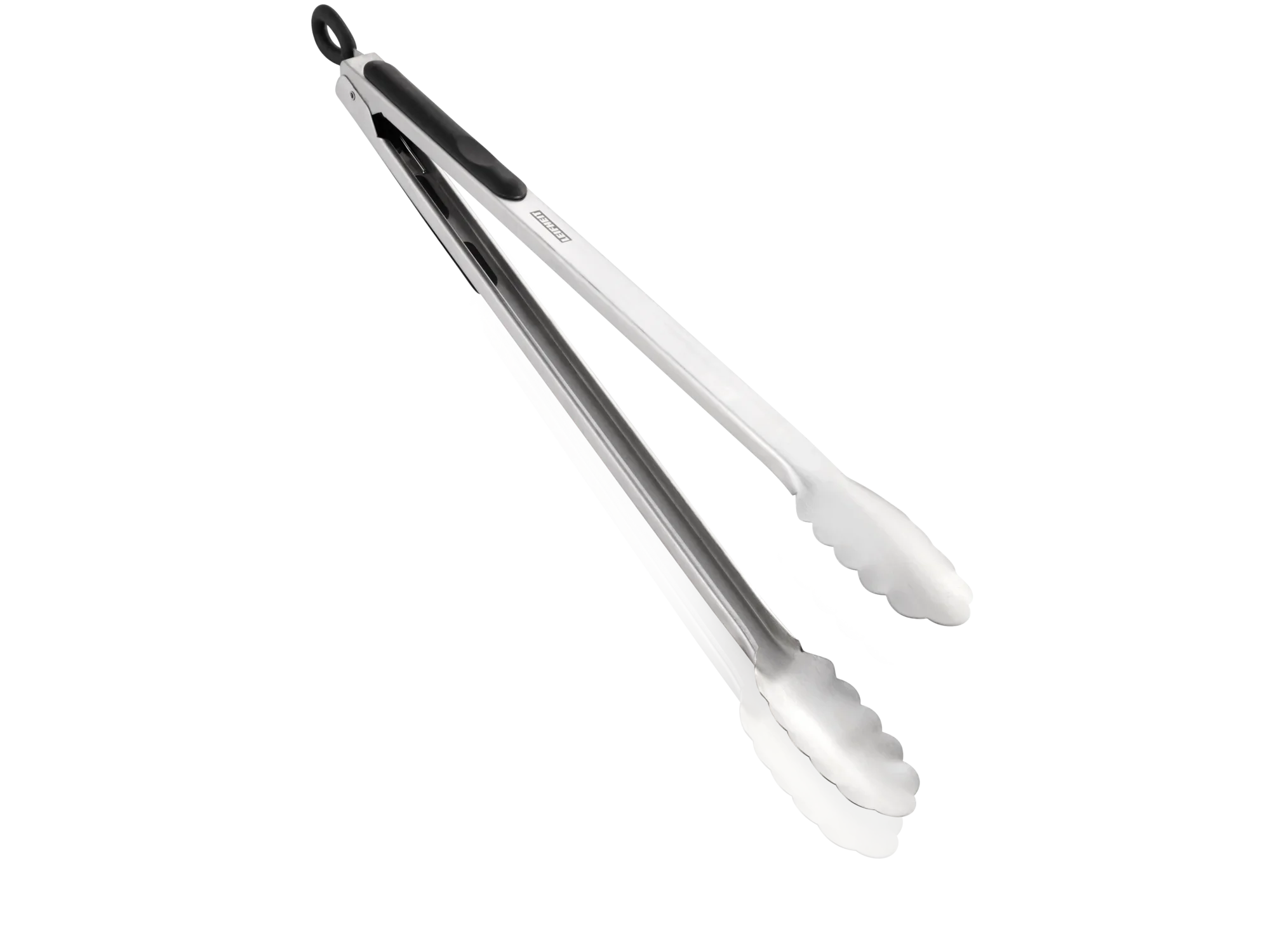 Pinzas de cocina y barbacoa, 41 cm de largo, de acero inoxidable con mango antideslizante. Ideales para dar la vuelta a los alimentos en la barbacoa o en la cocina. Robustas y duraderas.