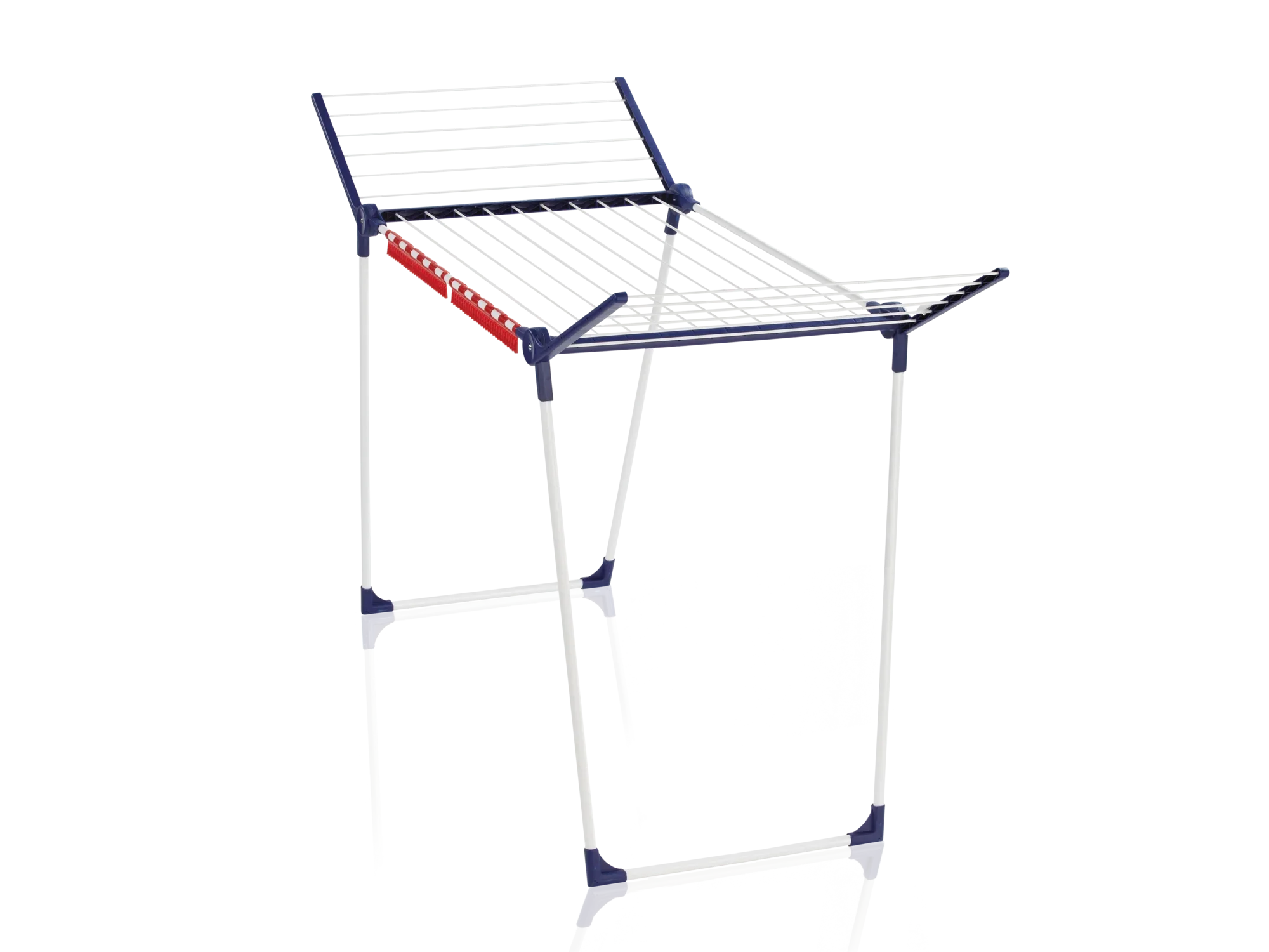 Standtrockner Pegasus 180 Solid: Robuster Wäscheständer mit ausklappbaren Flügeln für zusätzlichen Platz. Ideal für drinnen und draußen, bietet viel Trockenfläche.