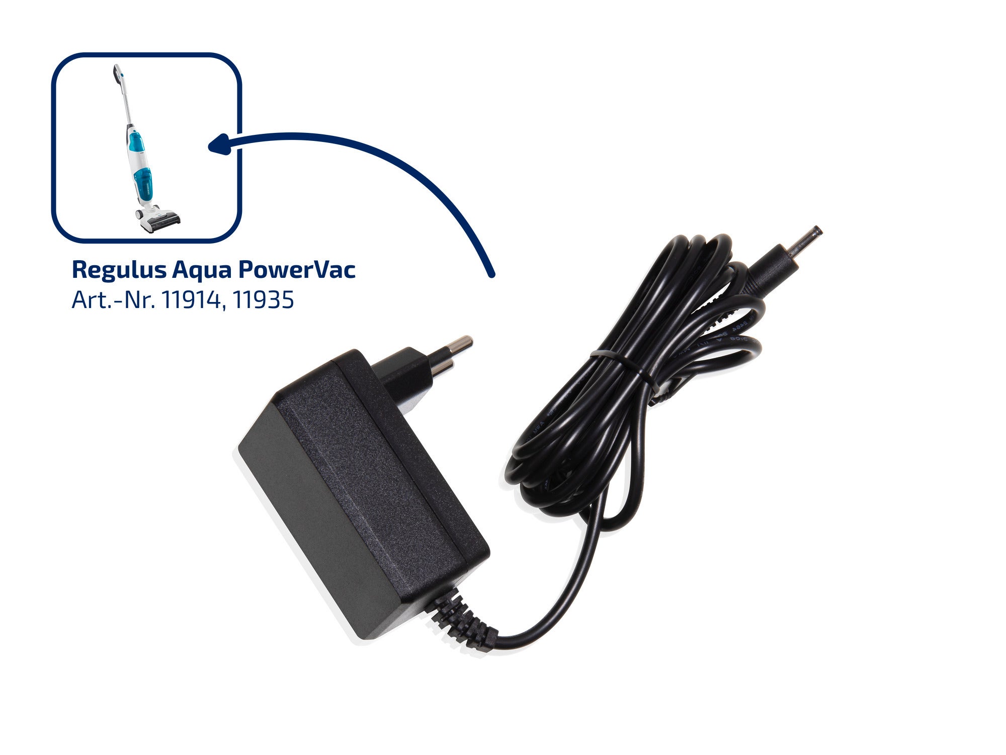 Ladegerät Regulus Aqua PowerVac