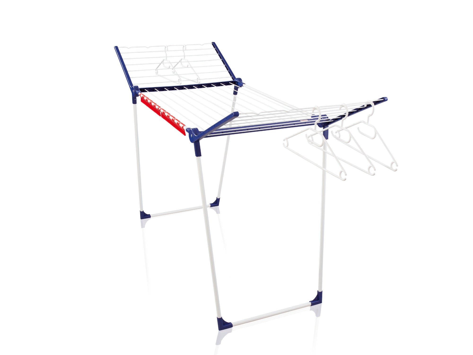Séchoir à linge Pegasus 200 Solid : séchoir à linge robuste avec des bras rabattables pour une surface de séchage supplémentaire. Idéal pour les grandes quantités de linge, stable et durable.