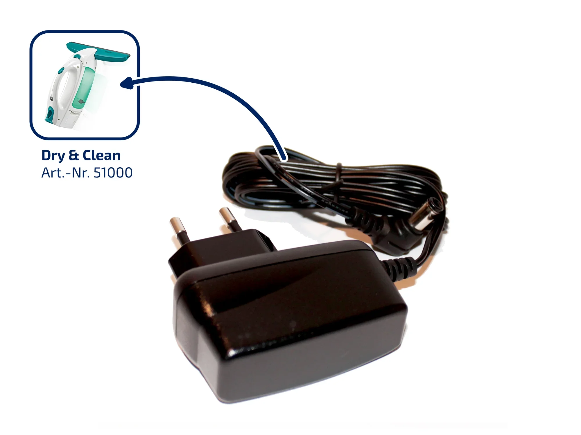 Oplader raamzuiger Dry & Clean