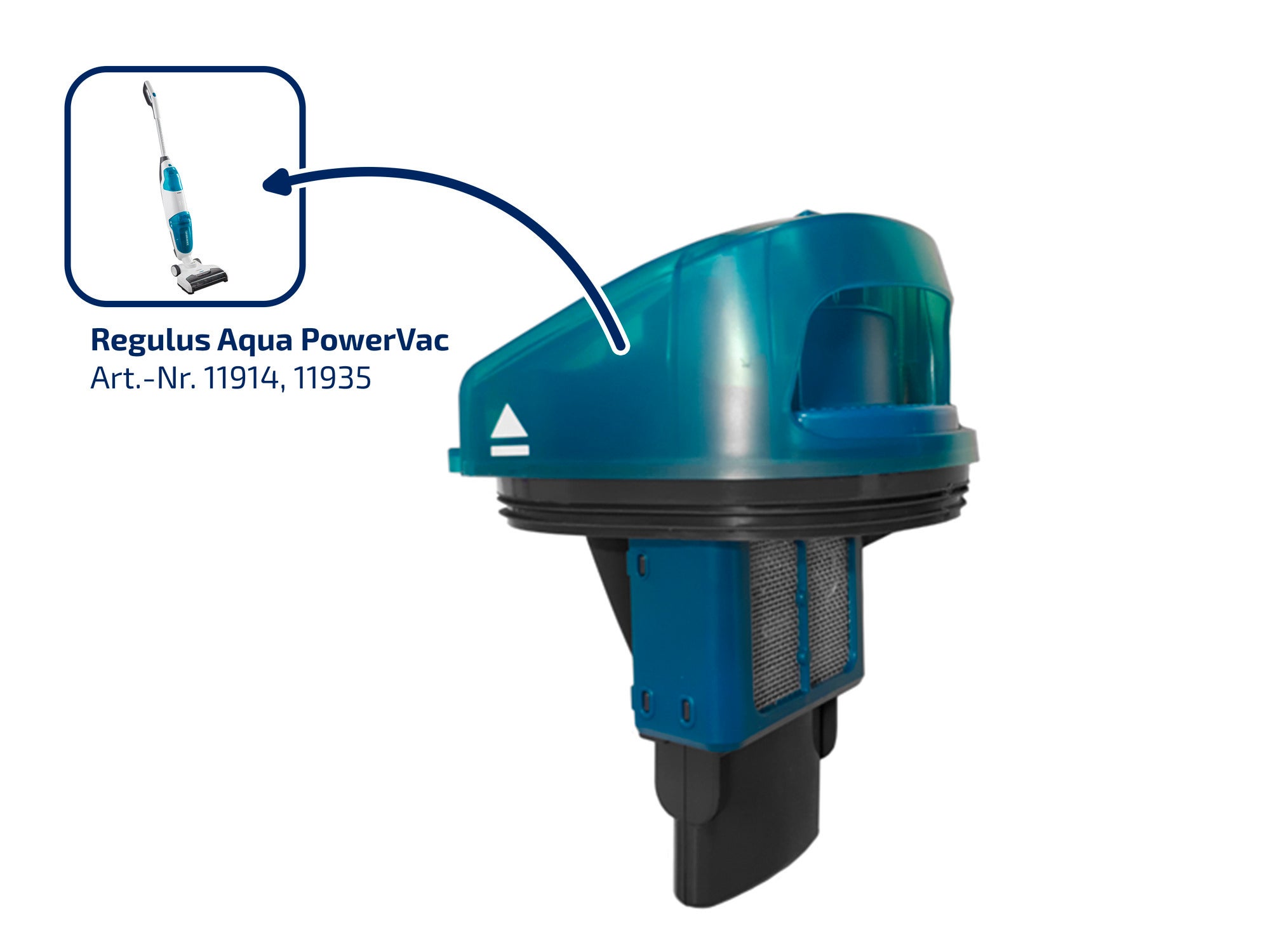 Schwimmereinheit Regulus Aqua PowerVac