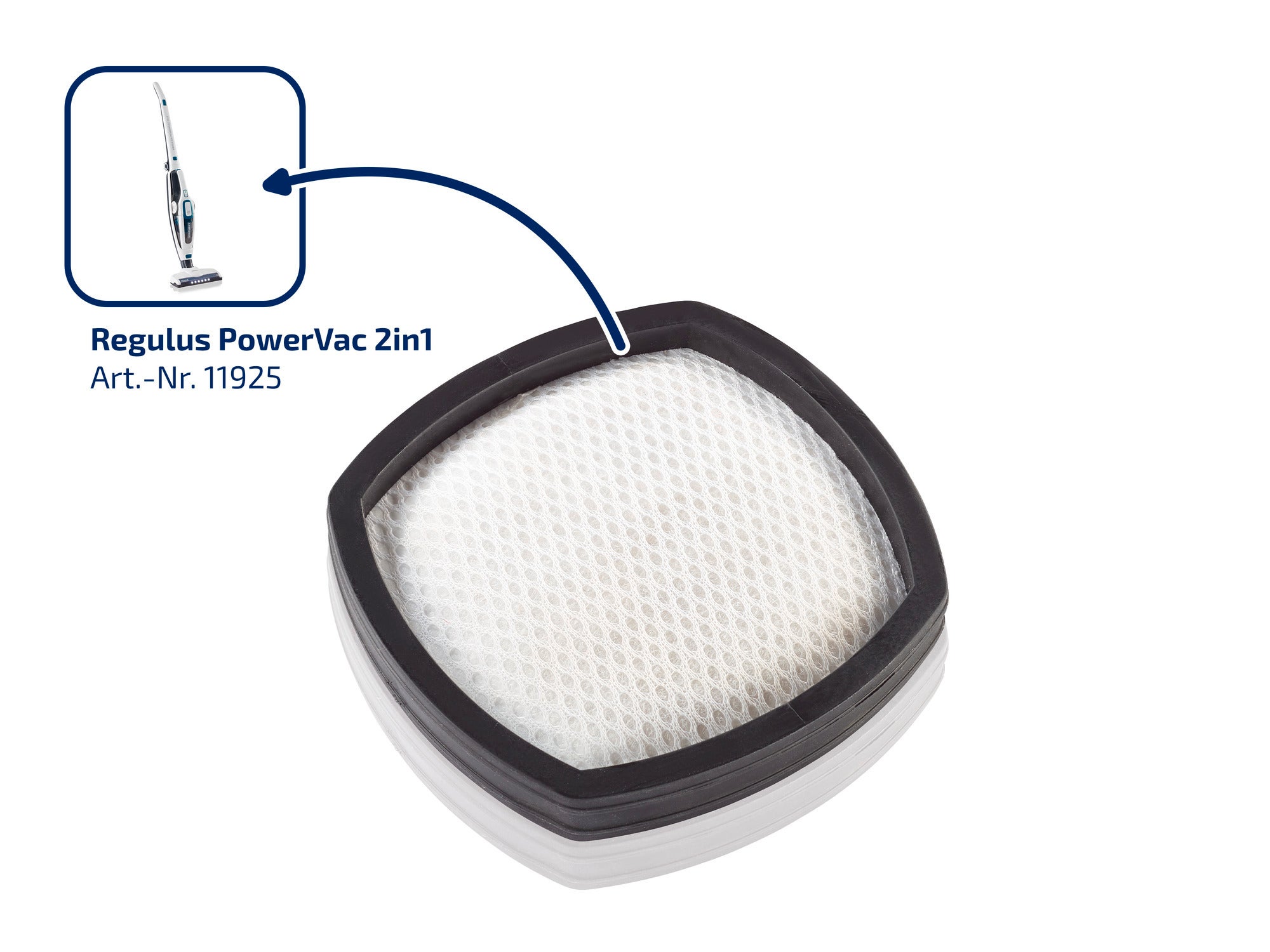 Regulus PowerVac 2in1 MIF Filter