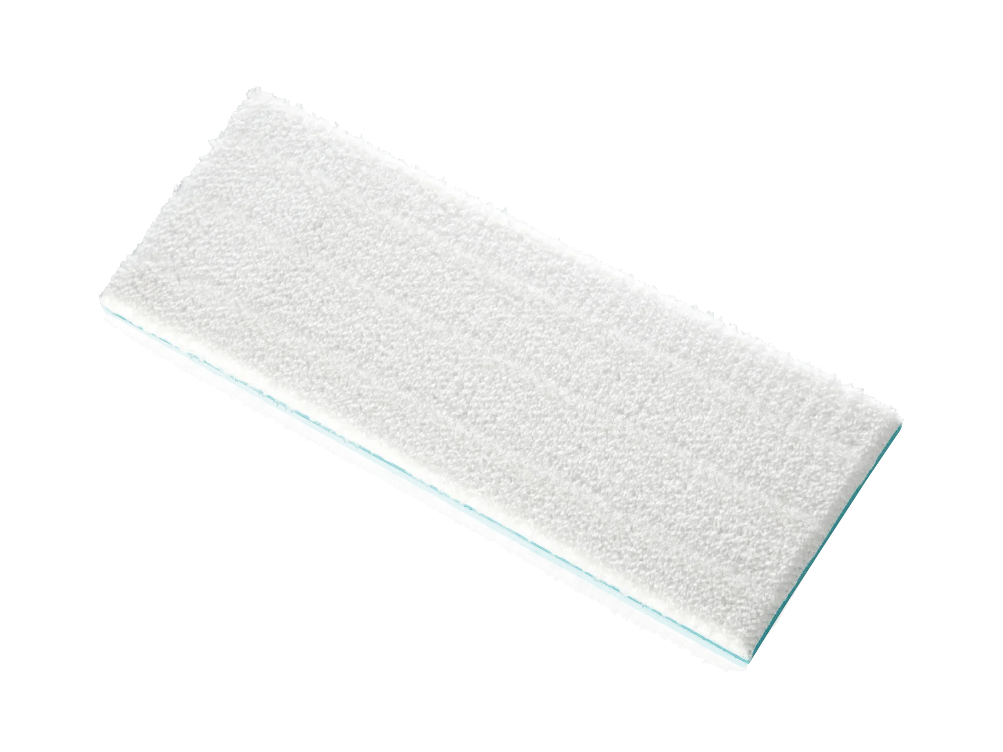 Una almohadilla de limpieza Picobello XL extra suave, rectangular y plana, ideal para suelos delicados. Ofrece una limpieza suave y es especialmente delicada.