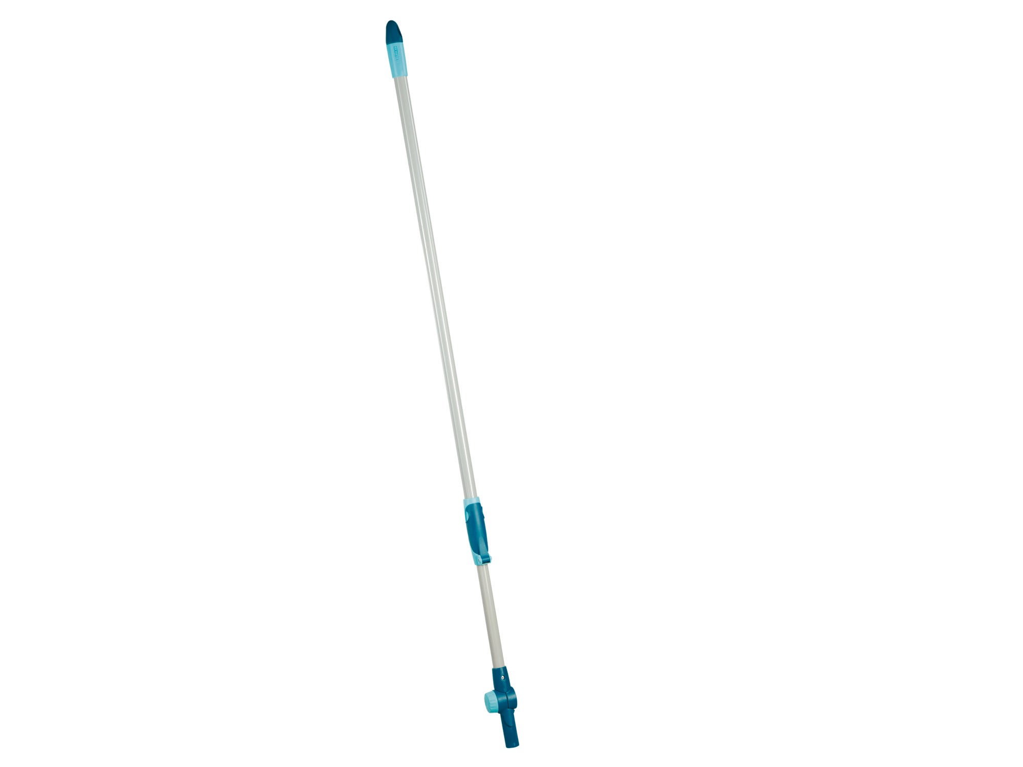 Teleskopstiel mit Gelenk, ausziehbar von 110 bis 190 cm. Ideal für schwer erreichbare Stellen. Robuste Konstruktion mit ergonomischem Griff für komfortable Nutzung.