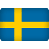 Die Flagge Schwedens als Icon.
