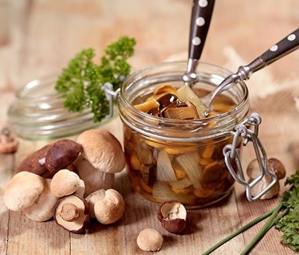 Super leckeres Rezept für Pickled Mushrooms