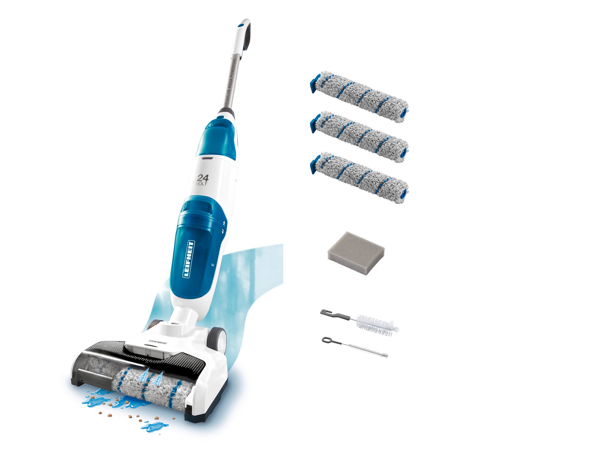 Set Nasssauger Regulus Aqua PowerVac, für alle versiegelten Hartböden