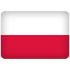 Die polnische Flagge als Icon.