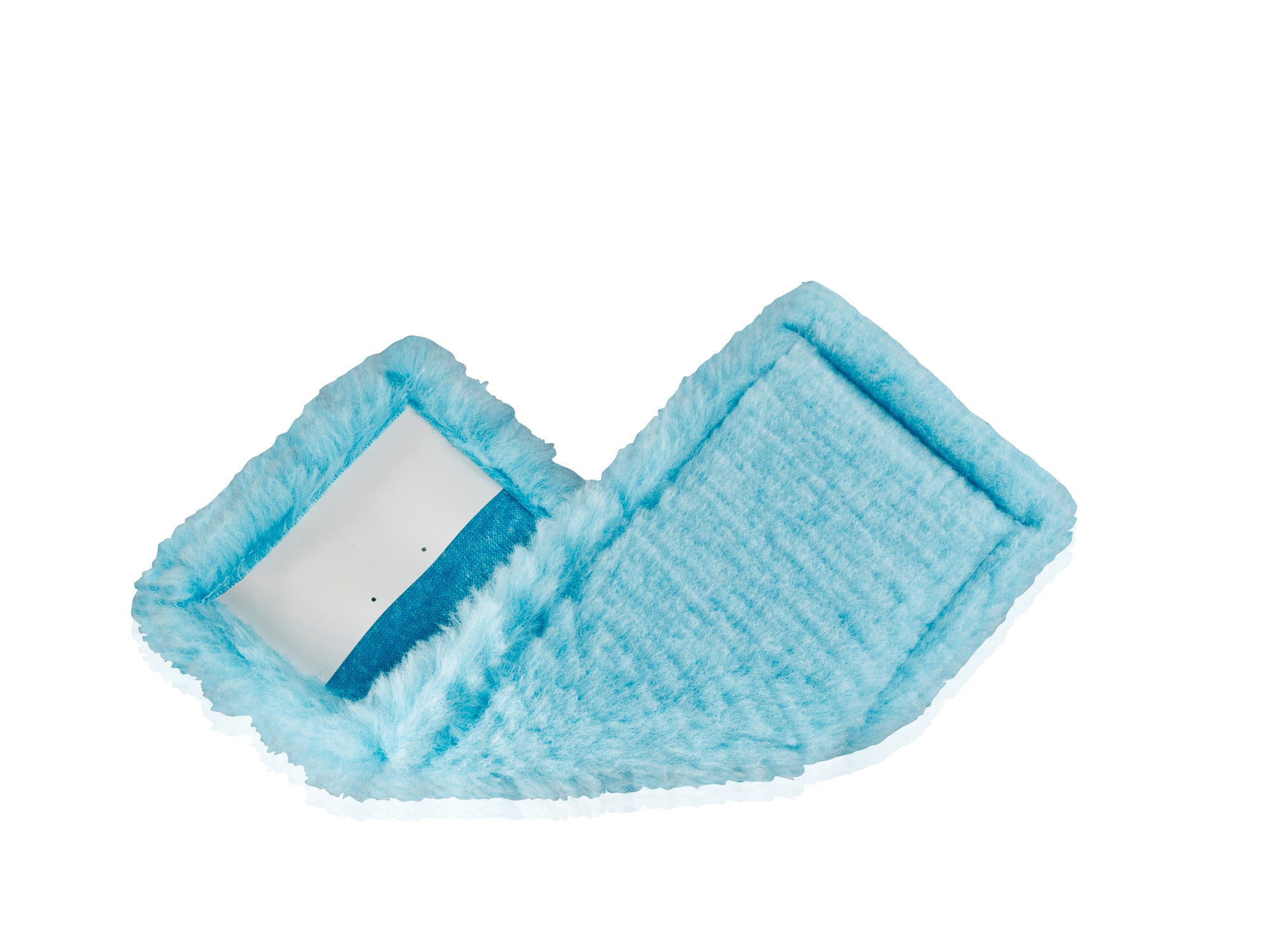 Ein blauer Ersatzbezug für den CLEAN TWIST static plus. Der Bezug ist flauschig und rechteckig, ideal für die gründliche Reinigung von Böden. Perfekt für den Einsatz mit dem passenden Reinigungssystem.