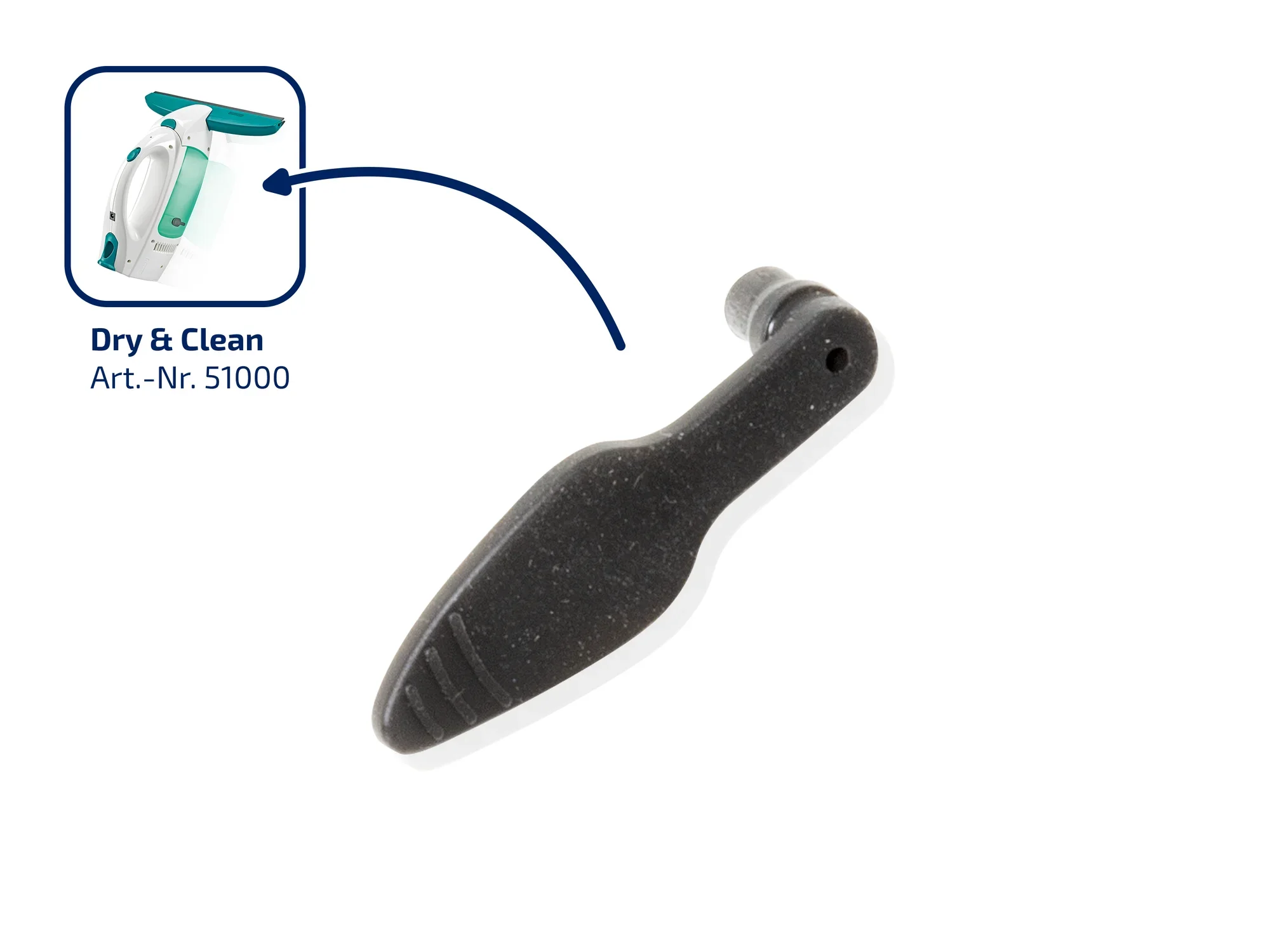 Tankdop raamzuiger Dry & Clean