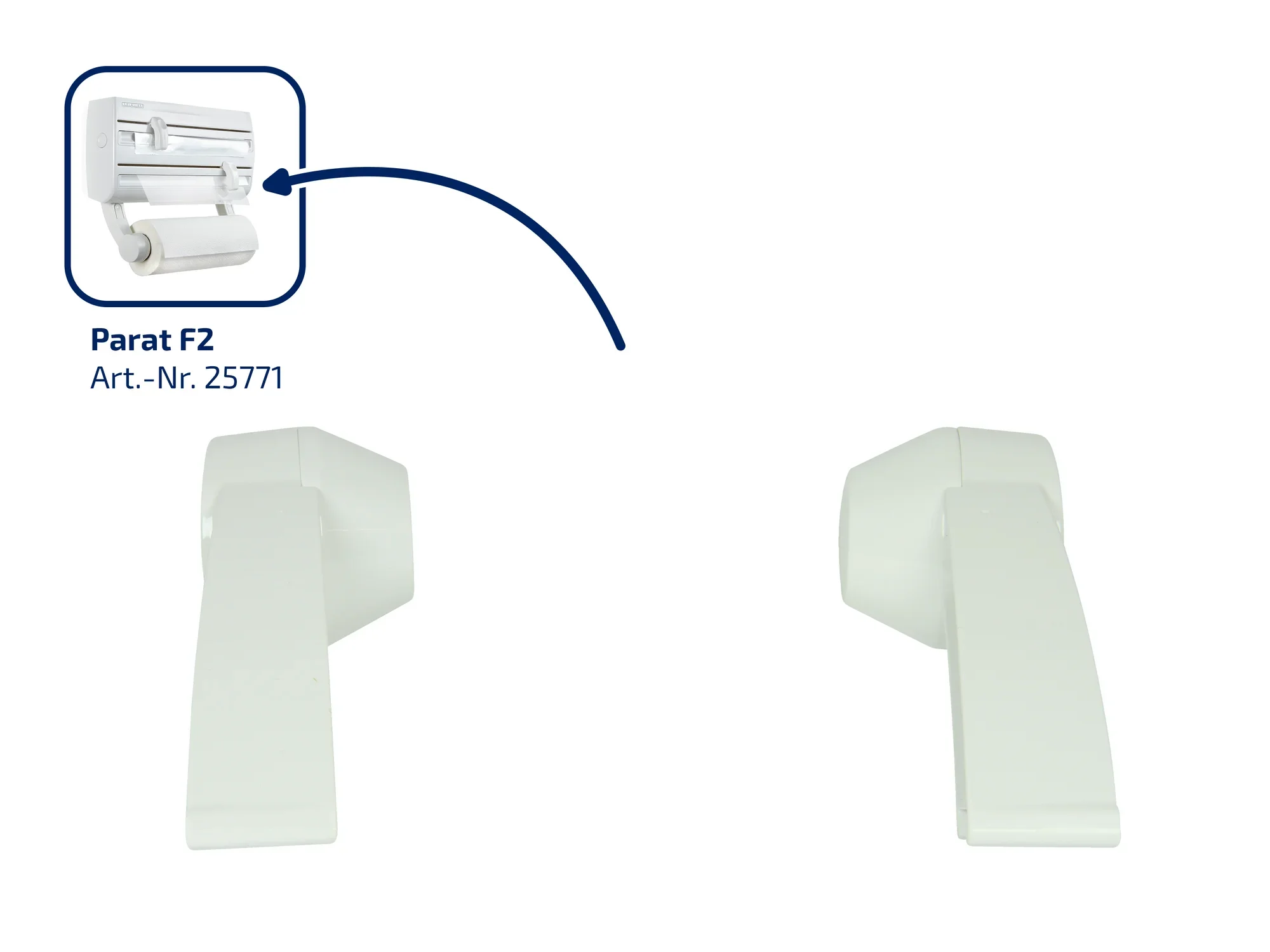 Uchwyt na ręczniki papierowe do podajnika Parat F2